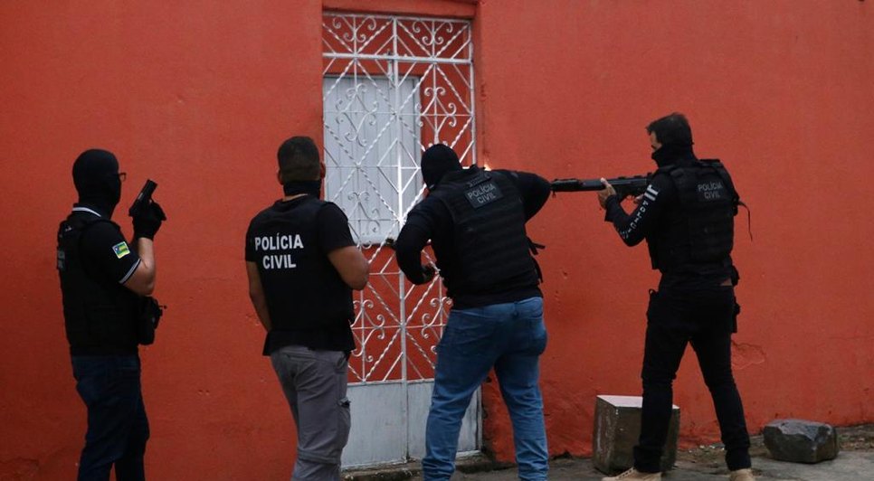 Quatro pessoas morrem e um suspeito de tráfico é preso durante operação policial em Umbaúba / Foto: Foto: Polícia Civil/SE