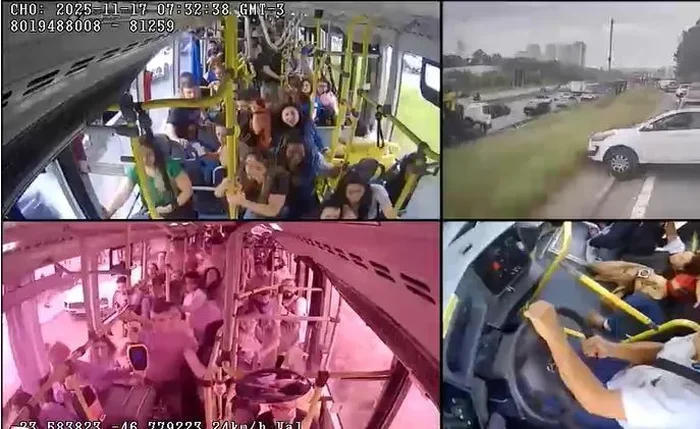 Acidente que arrastou 16 veículos deixou ao menos 13 pessoas feridas na principal rodovia de São Paulo