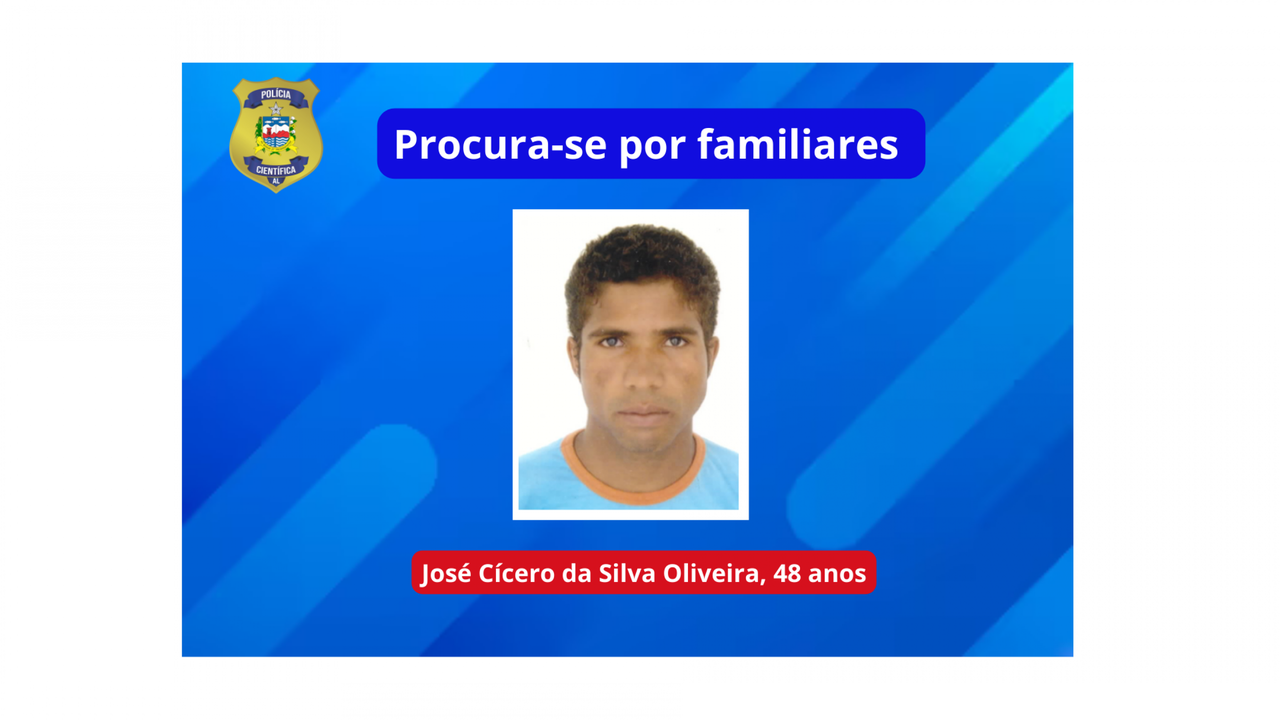 Polícia Científica procura família de andarilho encontrado em São Sebastião