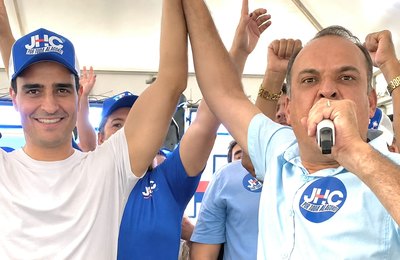 "Pesquisa confirma desejo de mudança: 'o povo quer virar a página do Calheirismo e quer eleger JHC governador', afirma Francisco Sales"