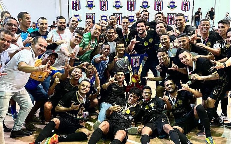 Esporte Clube Traipu vence Campeonato Alagoano de Futsal
