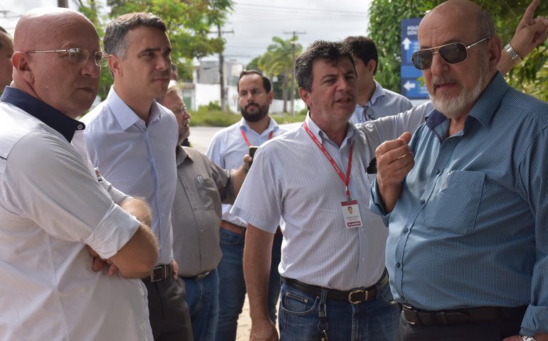 Indústria propõe parceria com Estado para urbanizar lagoa de macrodrenagem no Polo Industrial