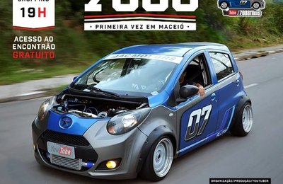 1º Encontrão de carros tunados 7008 acontece no Parque Shopping