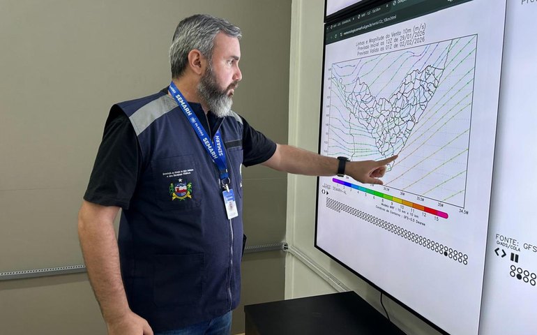 Fim de semana será de tempo firme e ensolarado na maior parte do estado