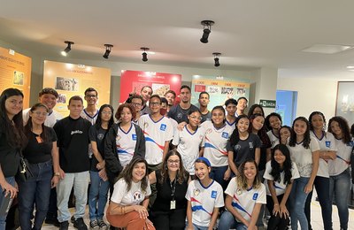 PCJE e TRT reforçam parceria com visita de estudantes a Memorial Pontes de Miranda
