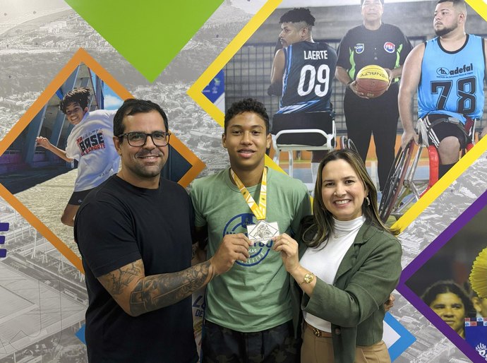 Com apoio da Selaj, atleta conquista prata no Brasileiro Sub-15 e vaga no Bolsa Atleta Nacional