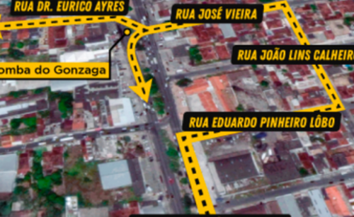 Novo contorno de quadra da Bomba do Gonzaga será iniciado nesta segunda-feira