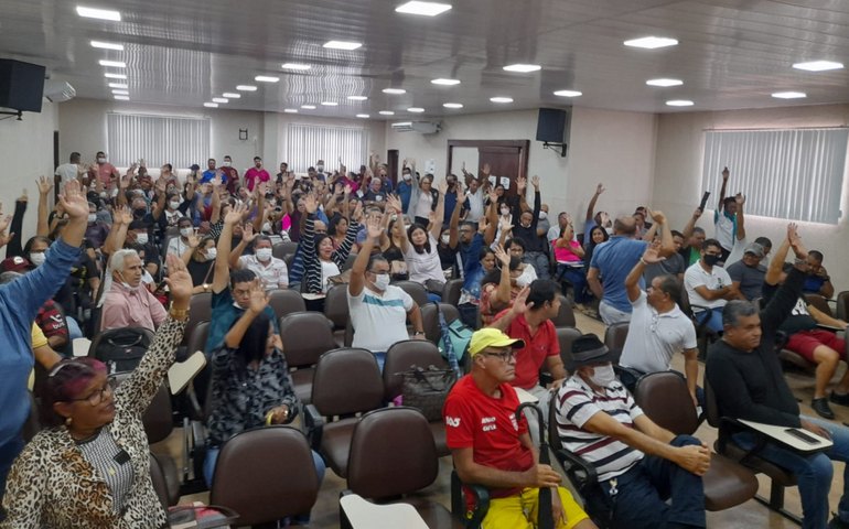 Servidores aprovam proposta de reajuste de 4% durante Assembleia Geral conjunta entre Sindspref, Sindsaúde, Sindas e Sintcomarhp
