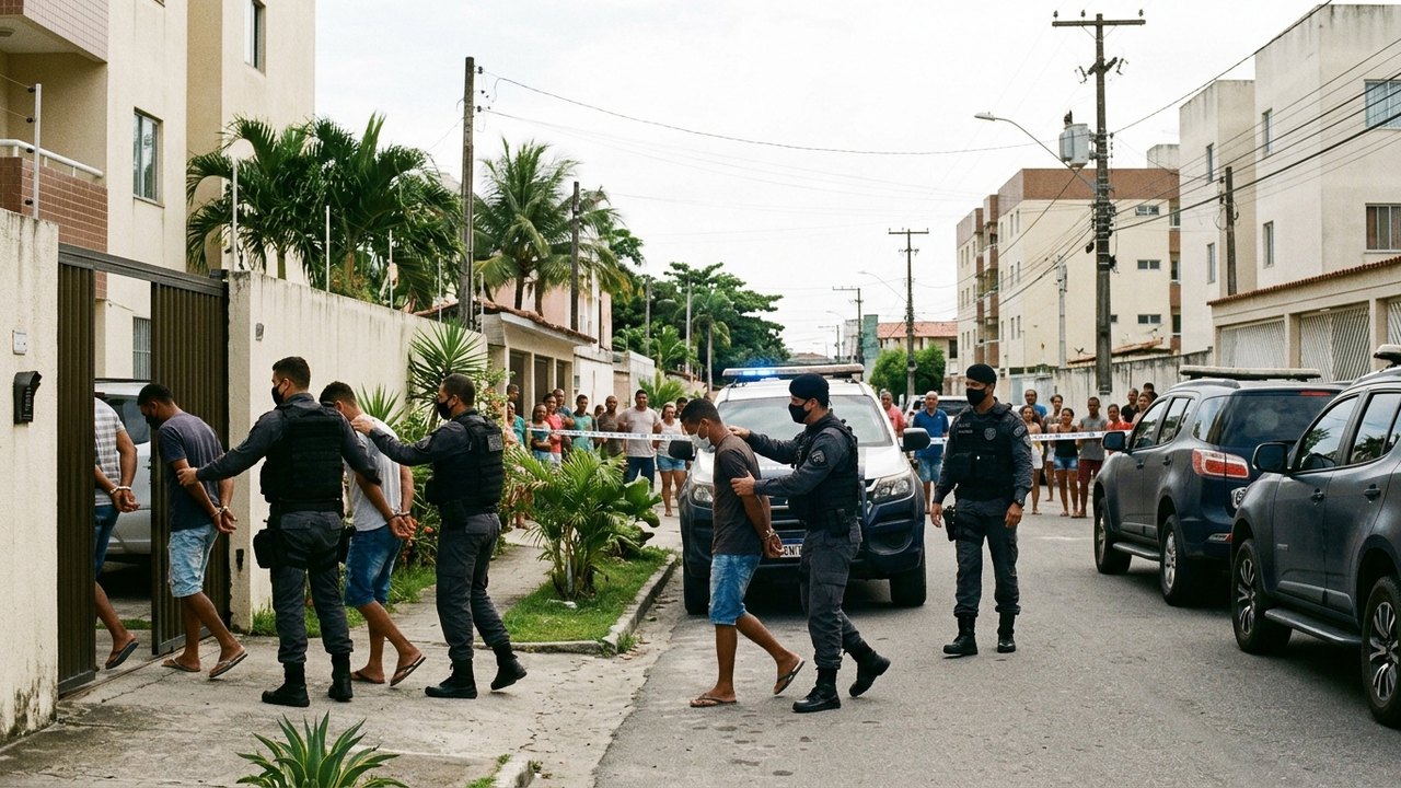 Operação Cenere prende 13 e desarticula estrutura de facção em Maceió