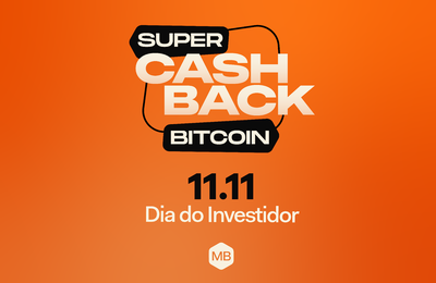 Mercado Bitcoin transforma 11/11 no “Dia do Investidor”, oferecendo R$ 1,5 milhão de cashback em bitcoin