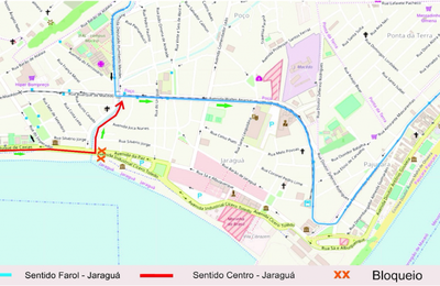 Linhas de ônibus terão mudanças no itinerário neste sábado