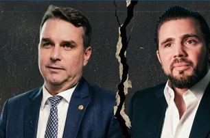 Flávio e Vorcaro. Fonte: Internet