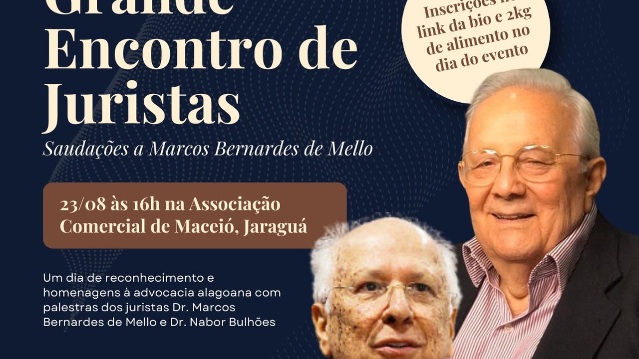 SINDAV realizará evento com grandes juristas de Alagoas, em comemoração ao mês da advocacia.
