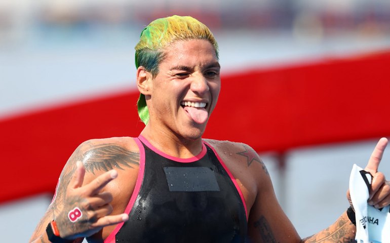 Ana Marcela é hexacampeã do Circuito Mundial de Maratonas Aquáticas nos 10km