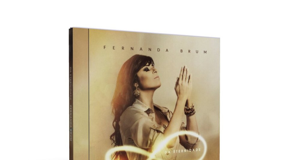 Capa do novo CD de Fernanda Brum