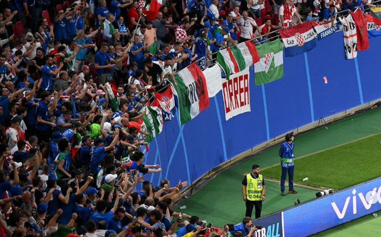 Torcedores italianos são alvo de ataque no centro de Leipzig após jogo da Eurocopa