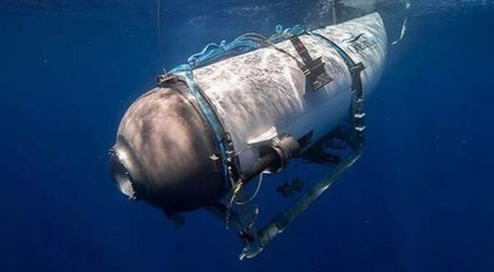 Submarino que levava turistas para ver os destroços do Titanic desaparece / Foto: Foto: Redes Sociais/ Reprodução