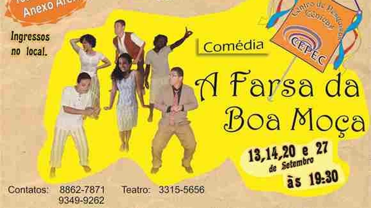 Comédia alagoana ‘A Farsa da Boa Moça’ abre temporada no Arena