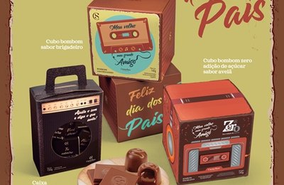 Cacau Show traz produtos especiais para o Dia dos Pais com inspiração na música
