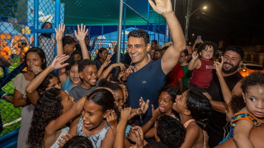 JHC entrega Areninha Vila Brejal e destaca transformação histórica da região lagunar