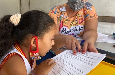 Avaliação de fluência em leitura é aplicada para estudantes da Semed Penedo