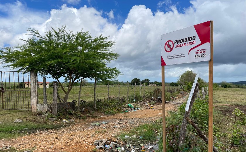 Penedo Intensifica combate ao descarte Irregular de Lixo