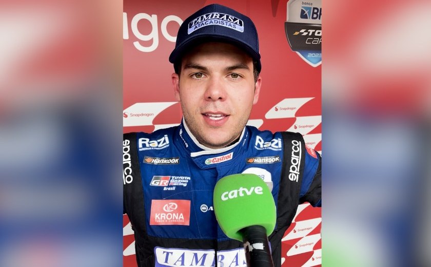 Bruno Baptista aproveita pole, segura Daniel Serra e vence corrida 1 da Stock Car em Cascavel