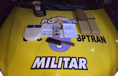 Após denúncia pelo 181, BPTran apreende droga distribuída por traficante preso no sistema prisional