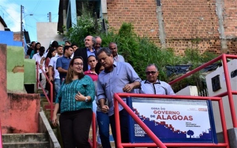ONU visita comunidades e avalia impacto de intervenções do Estado nas grotas de Maceió