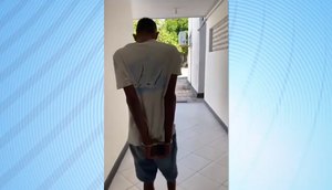Homem é suspeito de fazer parte da dupla que matou vigilante. / Foto: Imagem: Reprodução/TV Atalaia