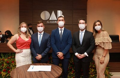 OAB-AL realiza posse festiva da nova diretoria nesta quarta-feira