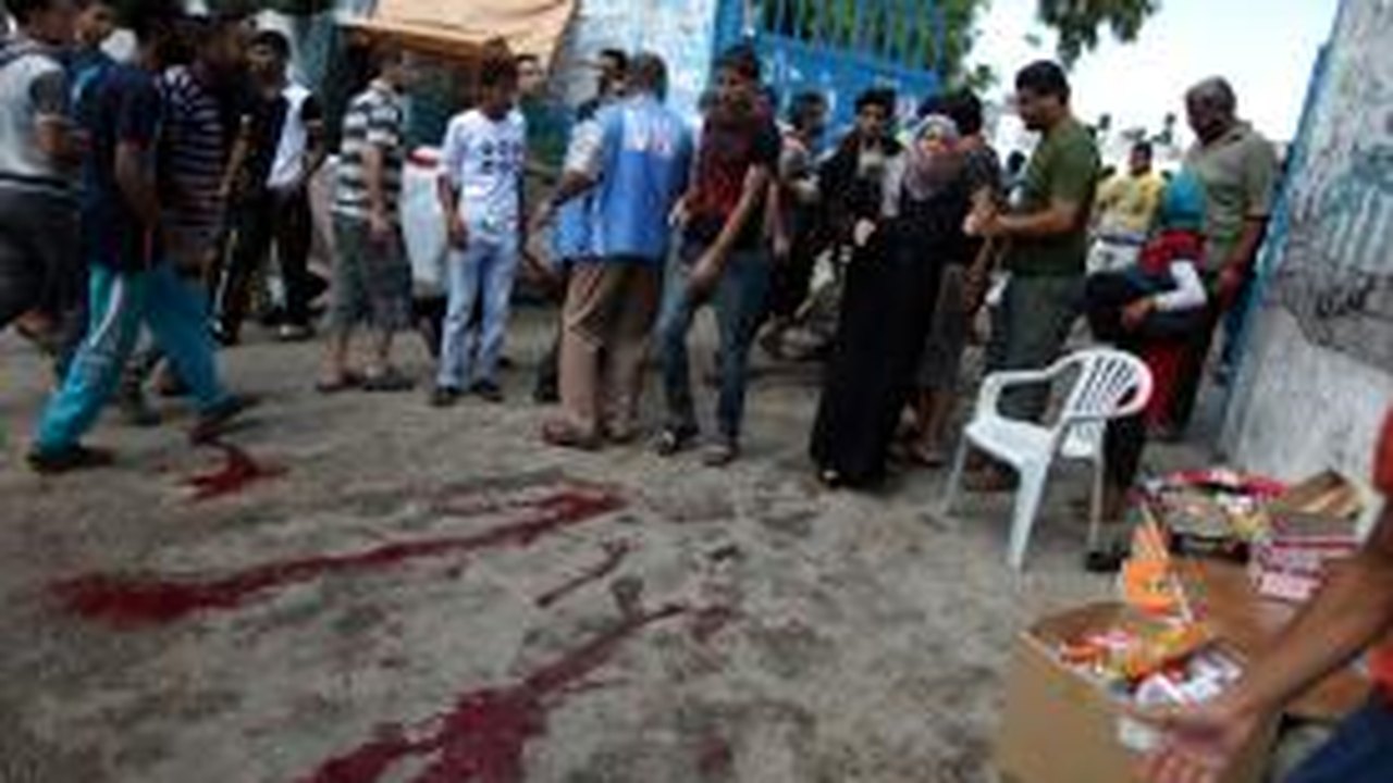 Israel confirma bombardeio em alvo próximo de escola da ONU