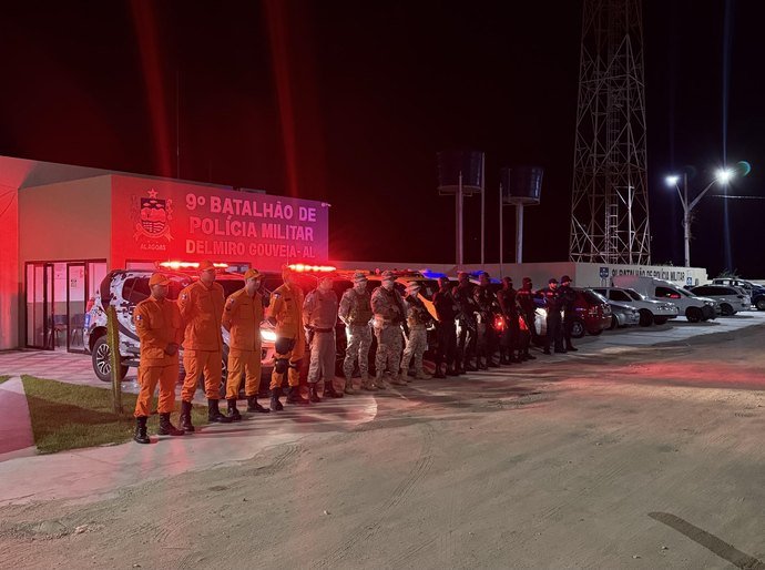 Exercício simulado treina forças de segurança para combate a ações criminosas em Delmiro Gouveia