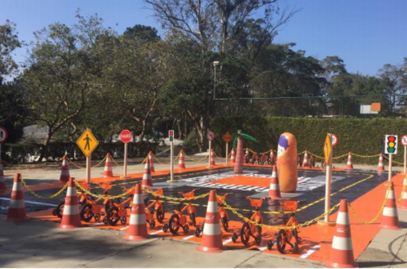 Escolinha Bike Itaú é mais uma atração do Mês da Criança no Parque Shopping