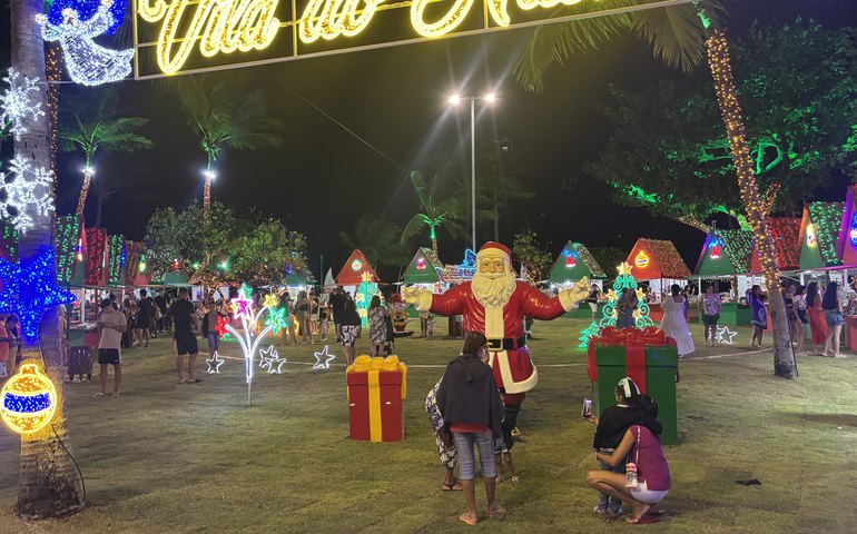 Vila de Natal impulsiona economia, lazer e reforça programação de fim de ano em Maceió