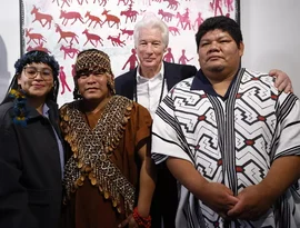 Richard Gere sai em defesa dos povos indígenas da Amazônia