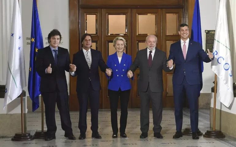 UE diz esperar assinatura de acordo com Mercosul ainda em 2025