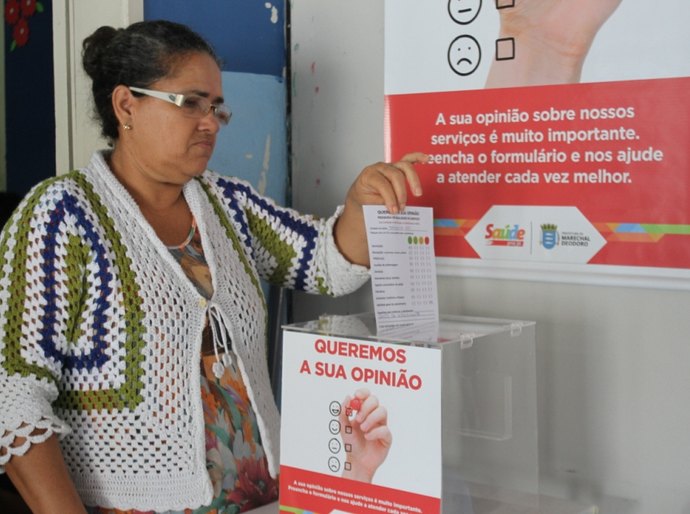 Secretaria de Saúde implanta pesquisa de satisfação em Marechal Deodoro