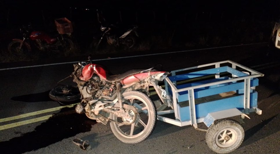 Motociclista morre após colidir com caminhonete em Riachão do Dantas