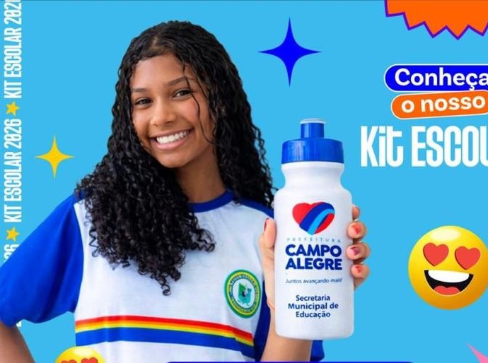 Prefeitura de Campo Alegre fará a entrega de kits escolares e fardamentos para alunos da rede municipal de ensino
