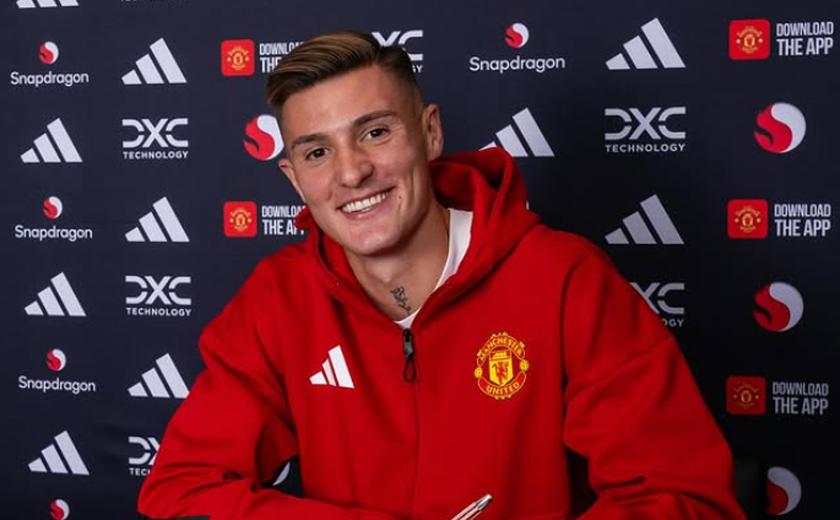 Manchester United anuncia esloveno Sesko, e Matheus Cunha terá duro concorrente no ataque