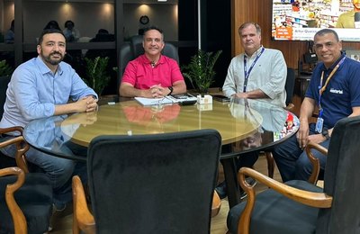 Presidente da Equatorial Alagoas se reúne com governador Paulo Dantas e apresenta resultados positivos para o estado