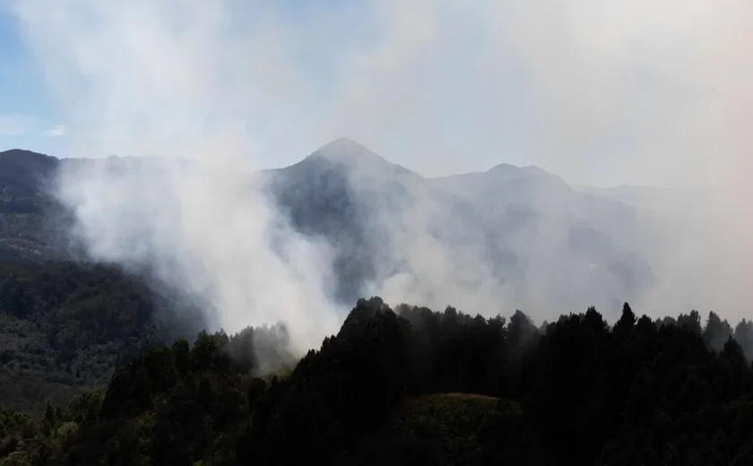 Colômbia pede ajuda à ONU para extinguir mais de 30 focos de incêndios florestais, três deles na capital