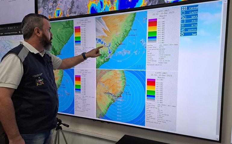 Estado atualiza informações sobre tempo em Alagoas