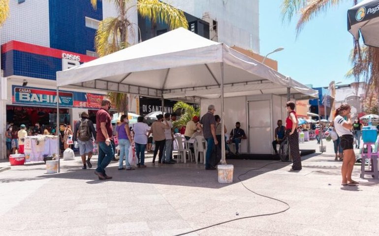 Centro de Maceió ganha ponto de vacinação durante o mês de janeiro