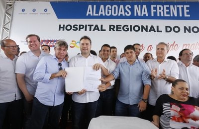 Governador autoriza em Porto Calvo construção do Hospital Regional do Norte