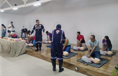 Primeiros Socorros: Samu capacita profissionais que atuam com crianças em Penedo