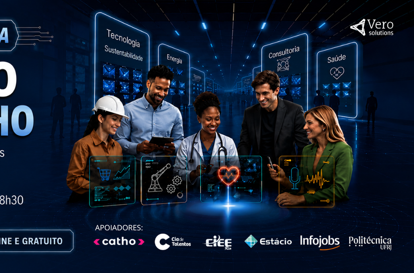 Feira Virtual Emprega oferece mais de 10 mil vagas de estágio, trainee, emprego e programação sobre o futuro do trabalho