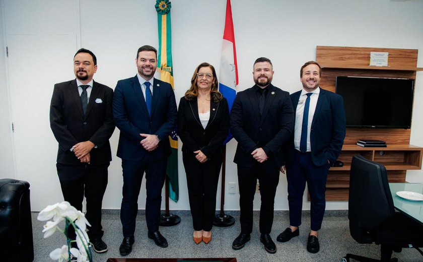 Vereadores têm reunião com a senadora Eudócia Caldas em Brasília