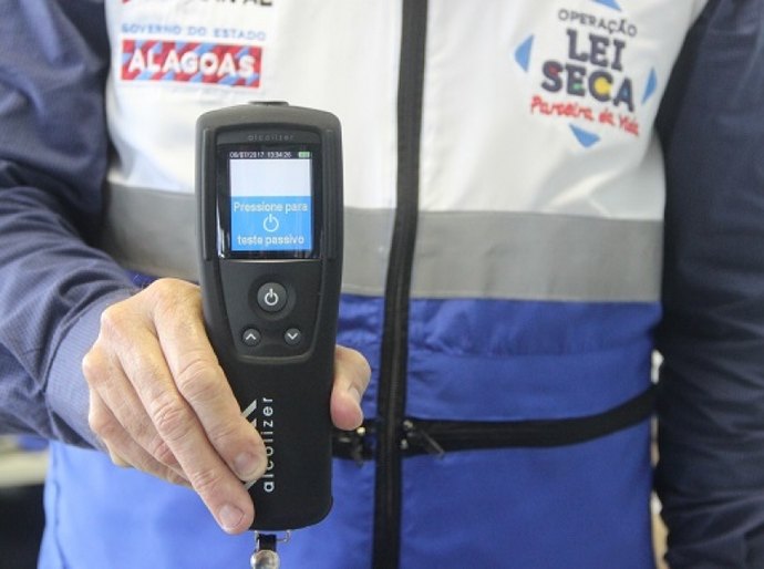 Lei Seca Alagoas passa a utilizar novo etilômetro com tecnologia avançada